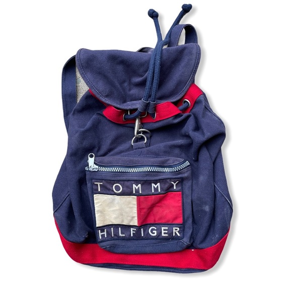 tommy hilfiger drawstring backpack